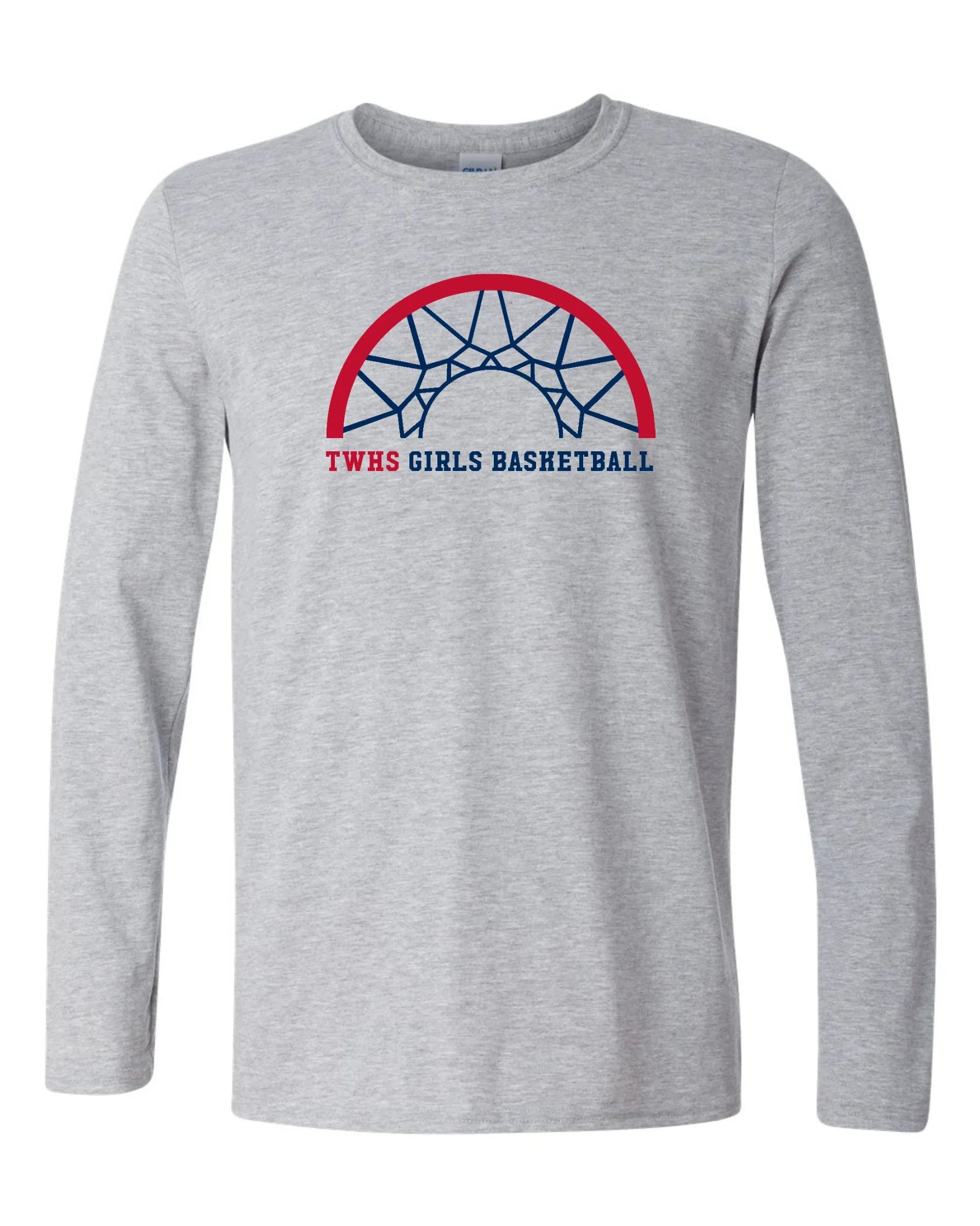 TWHS Girls Basketball Team Long-sleeve Tee - Varsity92