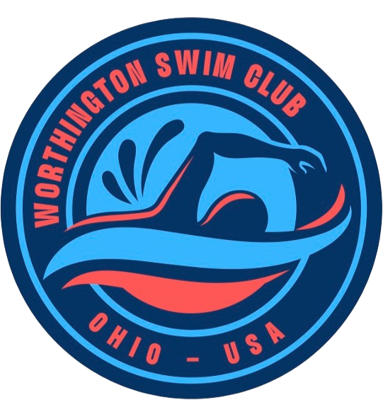 "Worthington Swim Club" Car Magnet