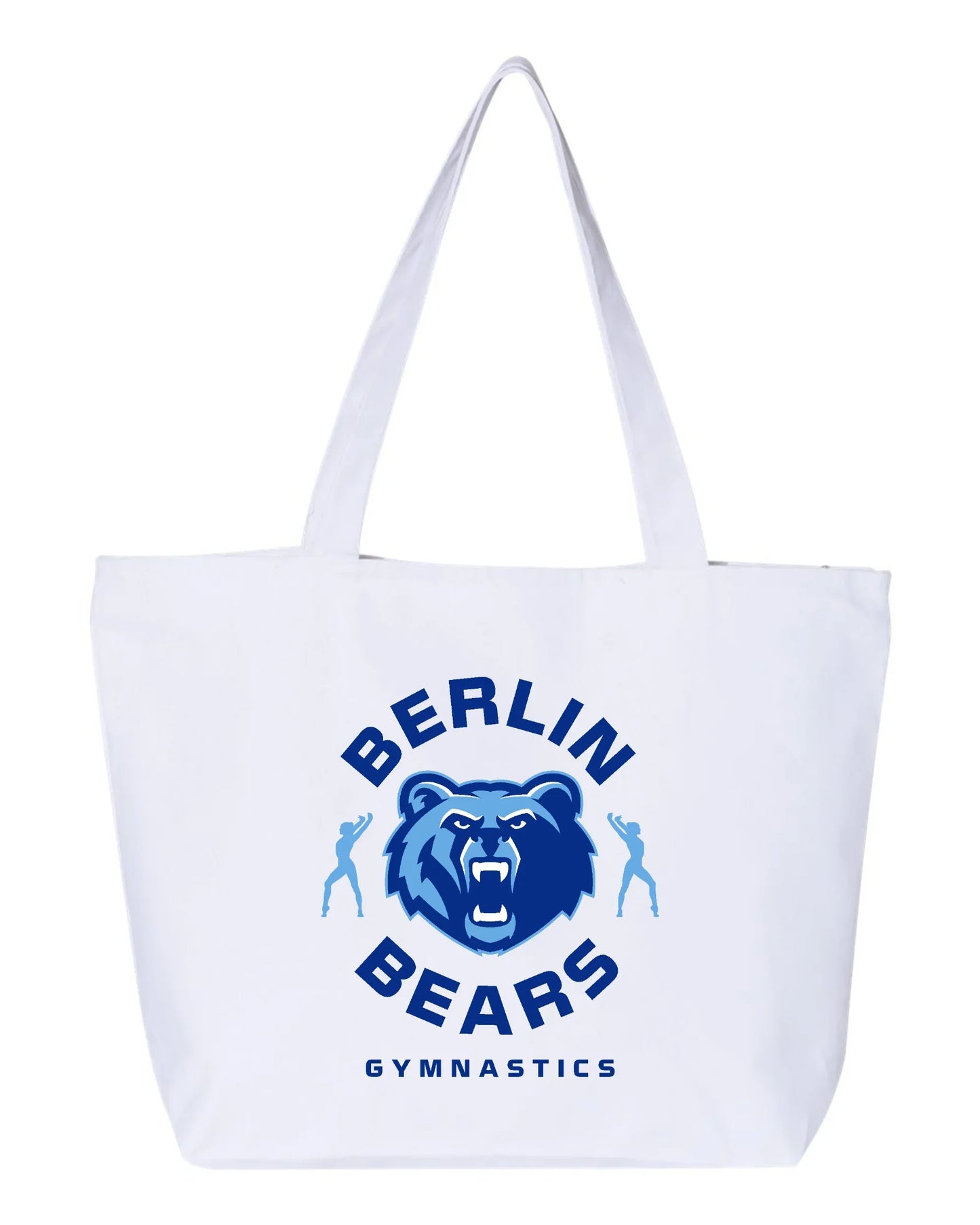 Olentangy "Berlin Bears Gymnastics" Zippered Canvas Tote - Varsity92