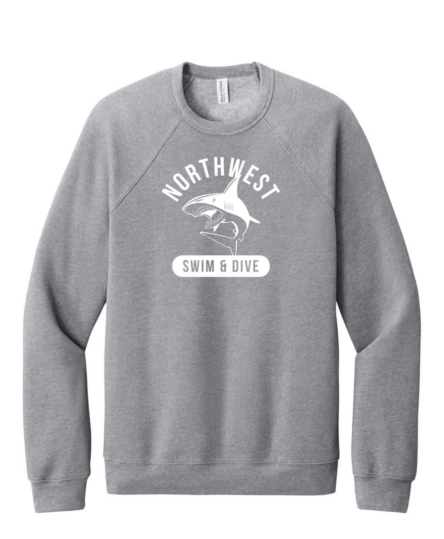"Northwest Swim & Dive" Personalized Super Soft Crew Sweatshirt