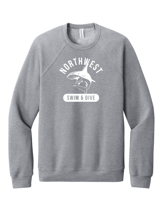 "Northwest Swim & Dive" Personalized Super Soft Crew Sweatshirt