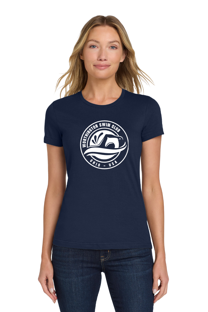 "Worthington Swim Club" Women's Softstyle Tee