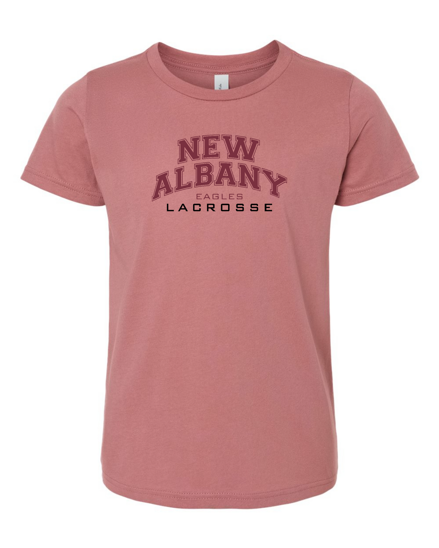 "New Albany Eagles Lacrosse" YOUTH Super Soft Tee