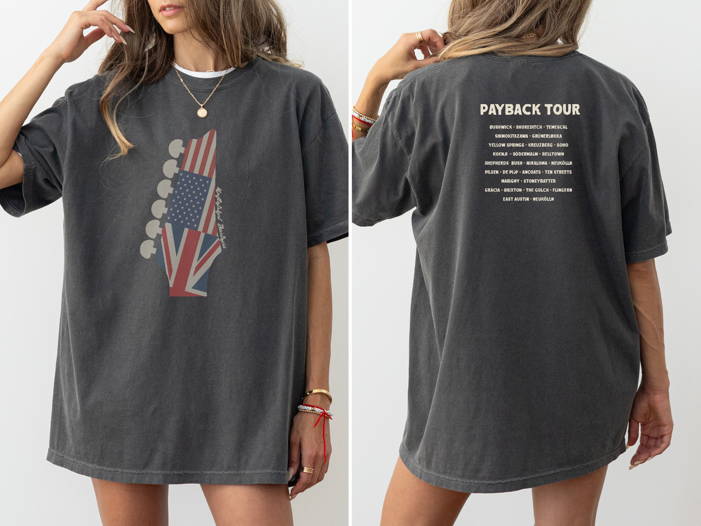 Unfinished Business – Payback Tour Vintage Unisex Tee