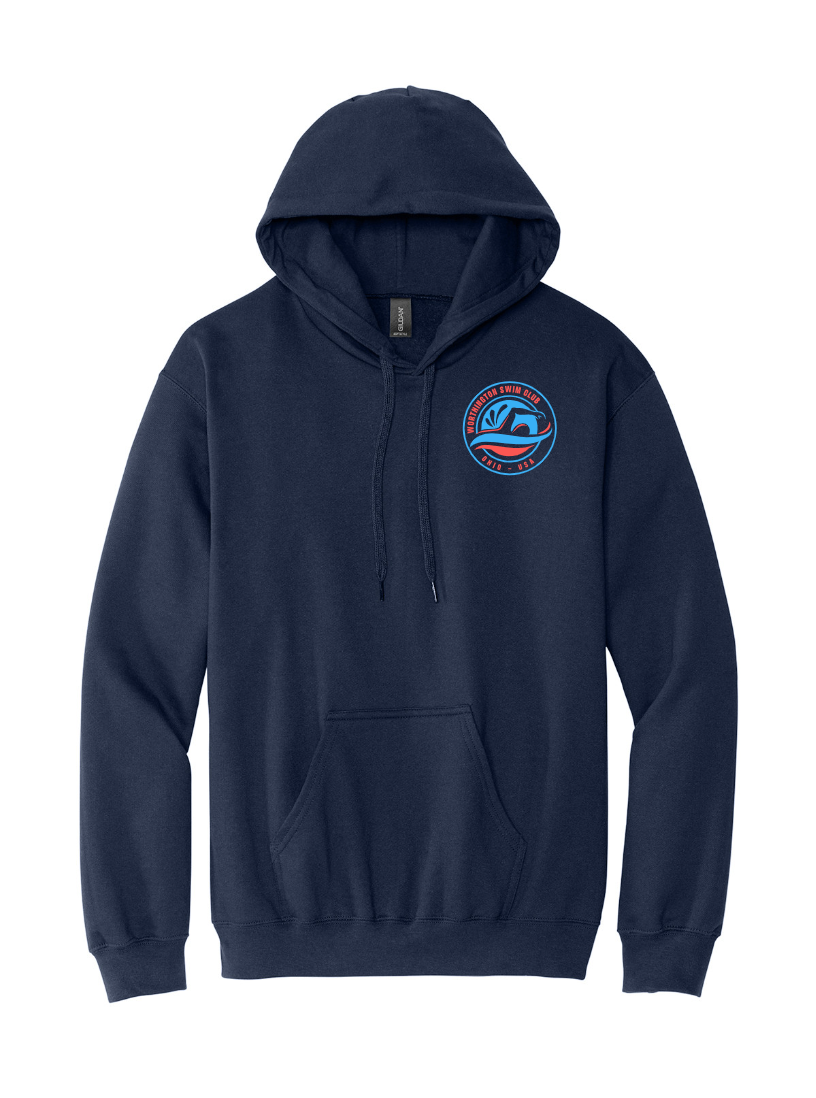 "Worthington Swim Club" Softstyle Midweight Hoodie (Adult & Youth Sizes)