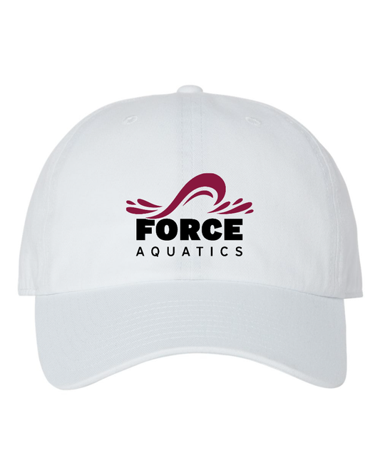 "Force Aquatics" Embroidered Relaxed Dad Hat