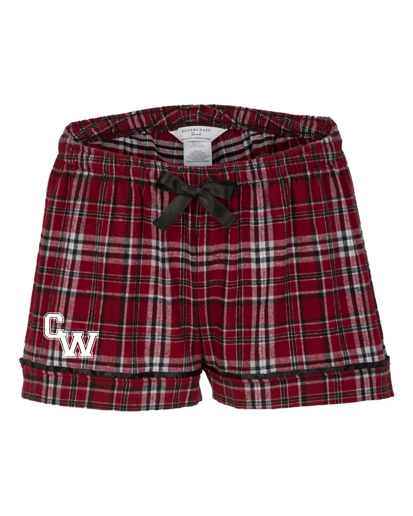 Canal Winchester "CW" Boxercraft Flannel Boxer Shorts - Varsity92