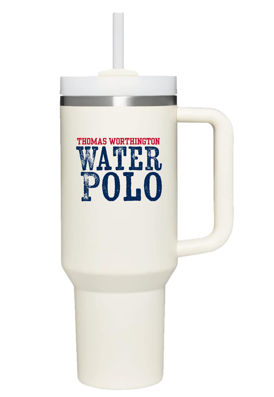 "Thomas Worthington Water Polo" 40oz Insulated Tumbler