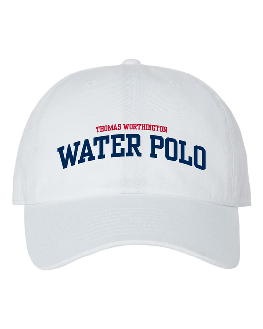 "Thomas Worthington Water Polo" Embroidered Relaxed Dad Hat