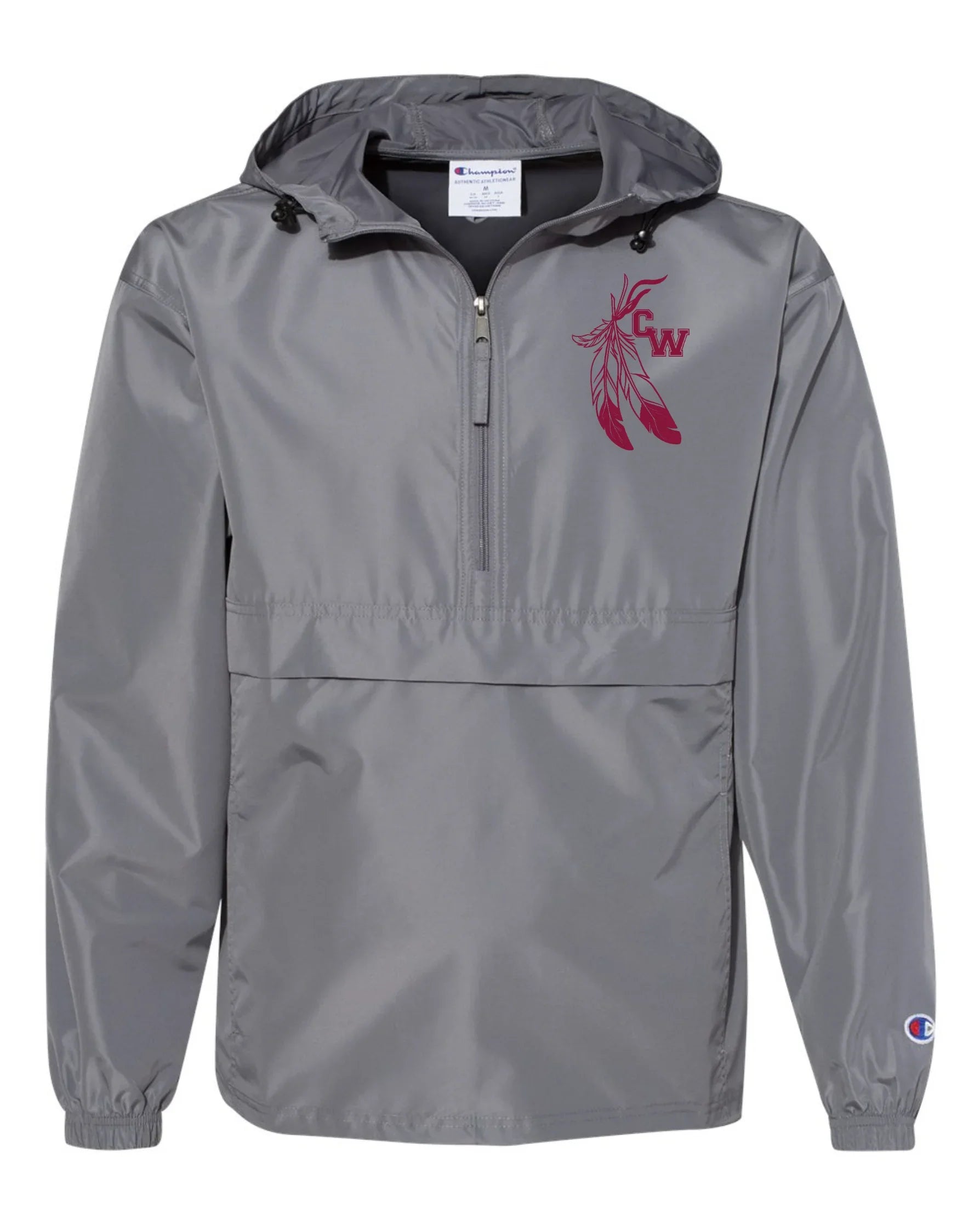 Canal Winchester "CW" Embroidered Champion Unisex Packable Jacket - Varsity92