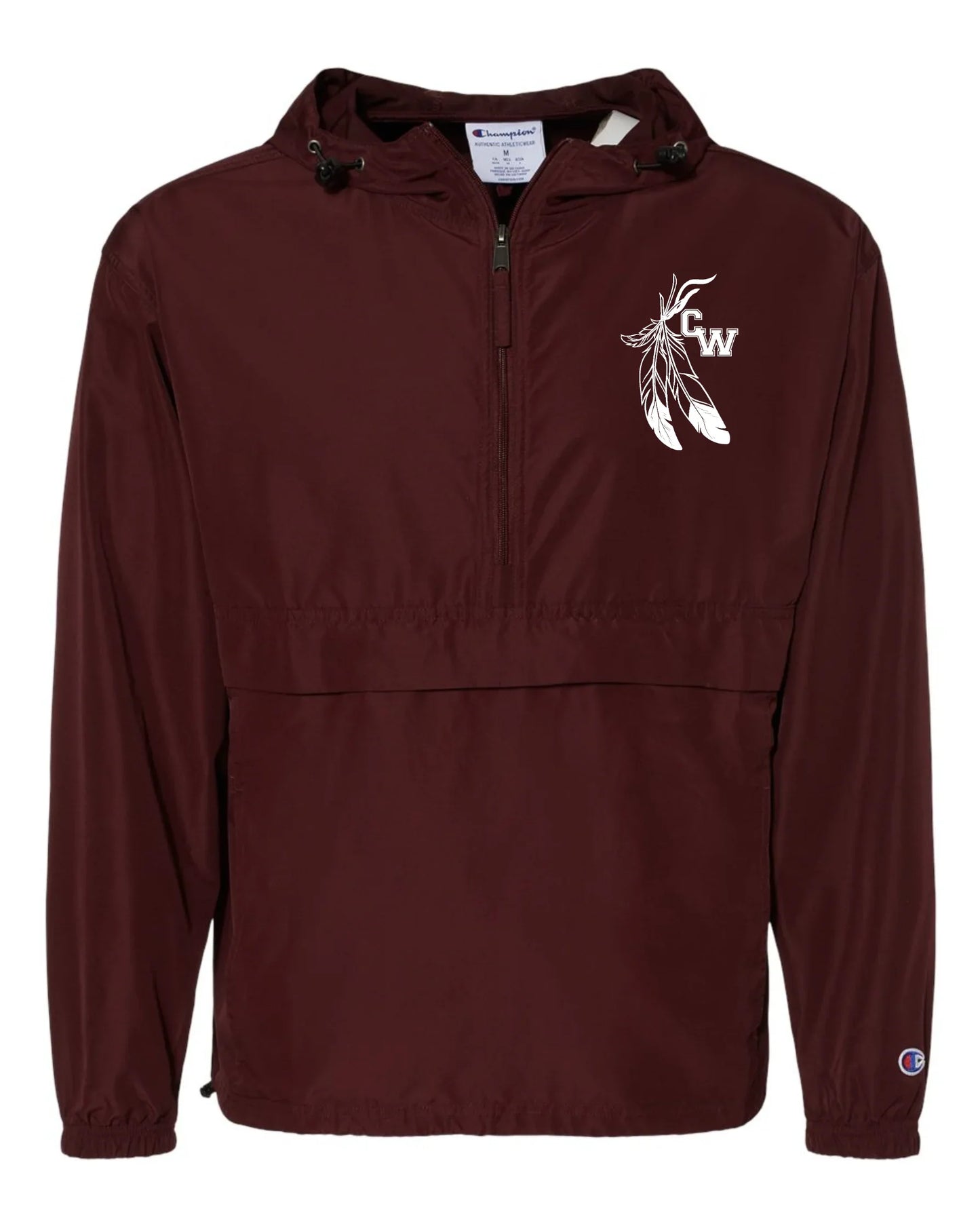 Canal Winchester "CW" Embroidered Champion Unisex Packable Jacket - Varsity92