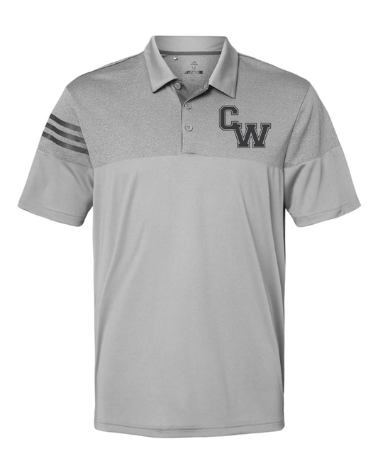 Canal Winchester "CW" Men’s Embroidered Adidas Polo