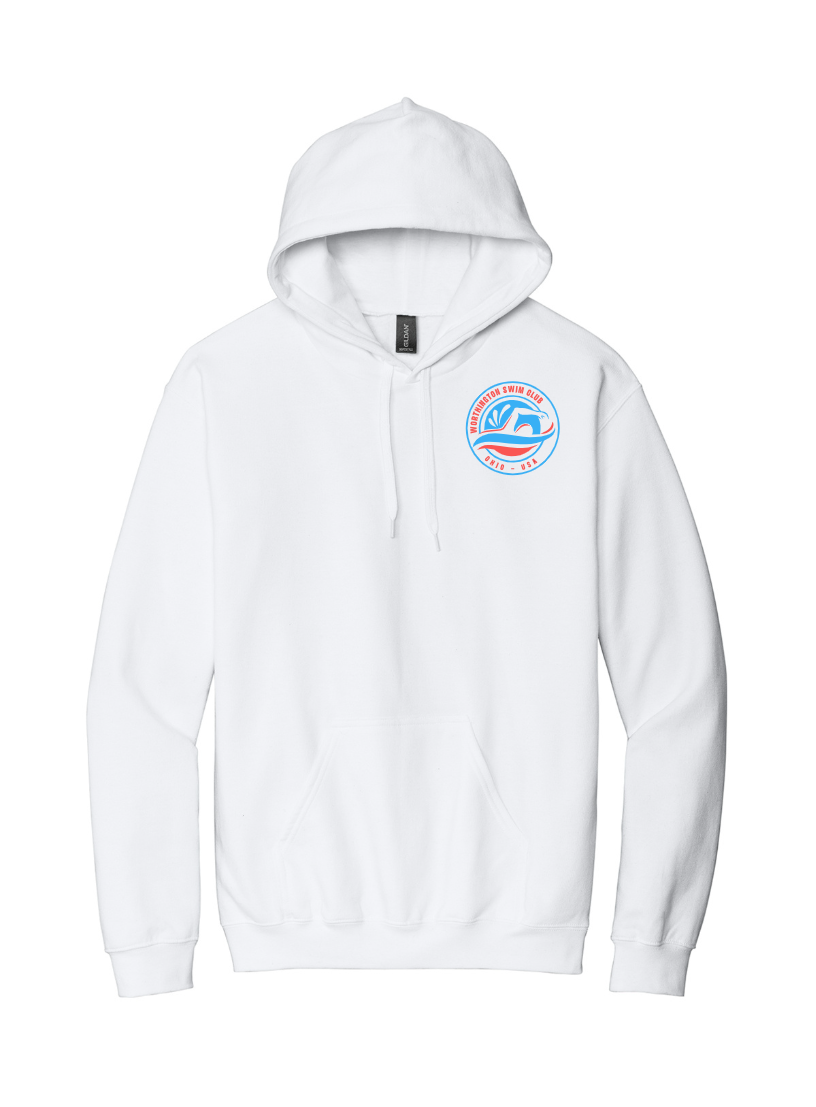 "Worthington Swim Club" Softstyle Midweight Hoodie (Adult & Youth Sizes)