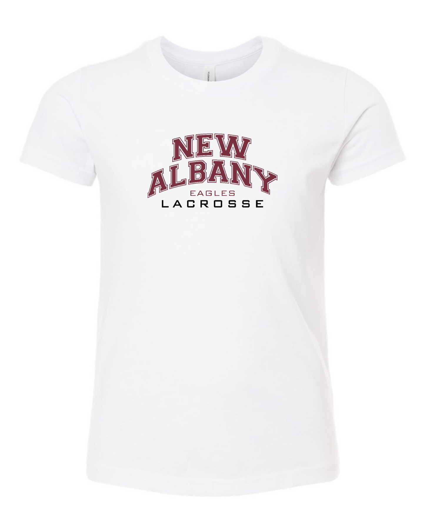 "New Albany Eagles Lacrosse" YOUTH Super Soft Tee
