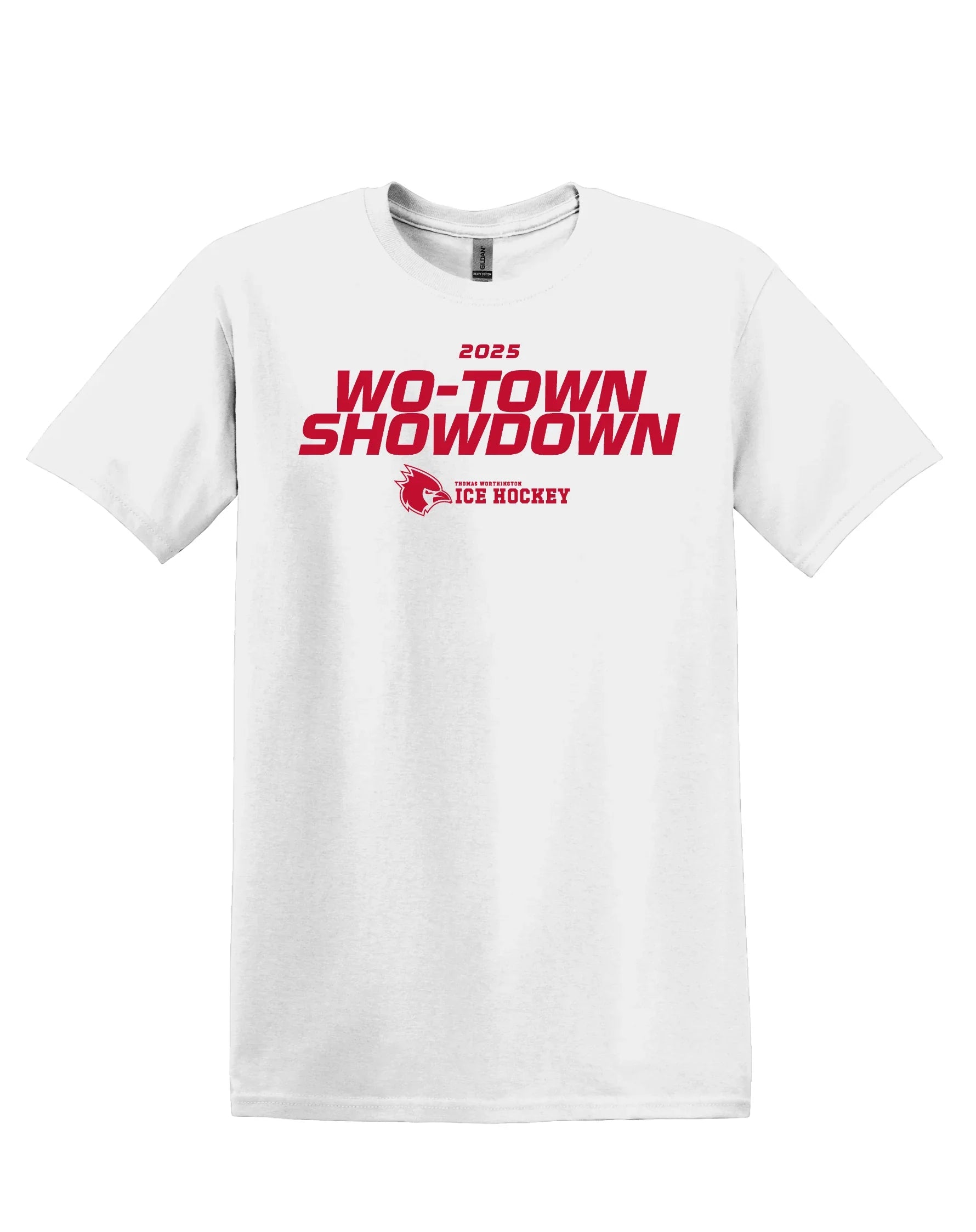 "2025 Wo-Town Showdown" Thomas Worthington Ice Hockey Tee - Varsity92
