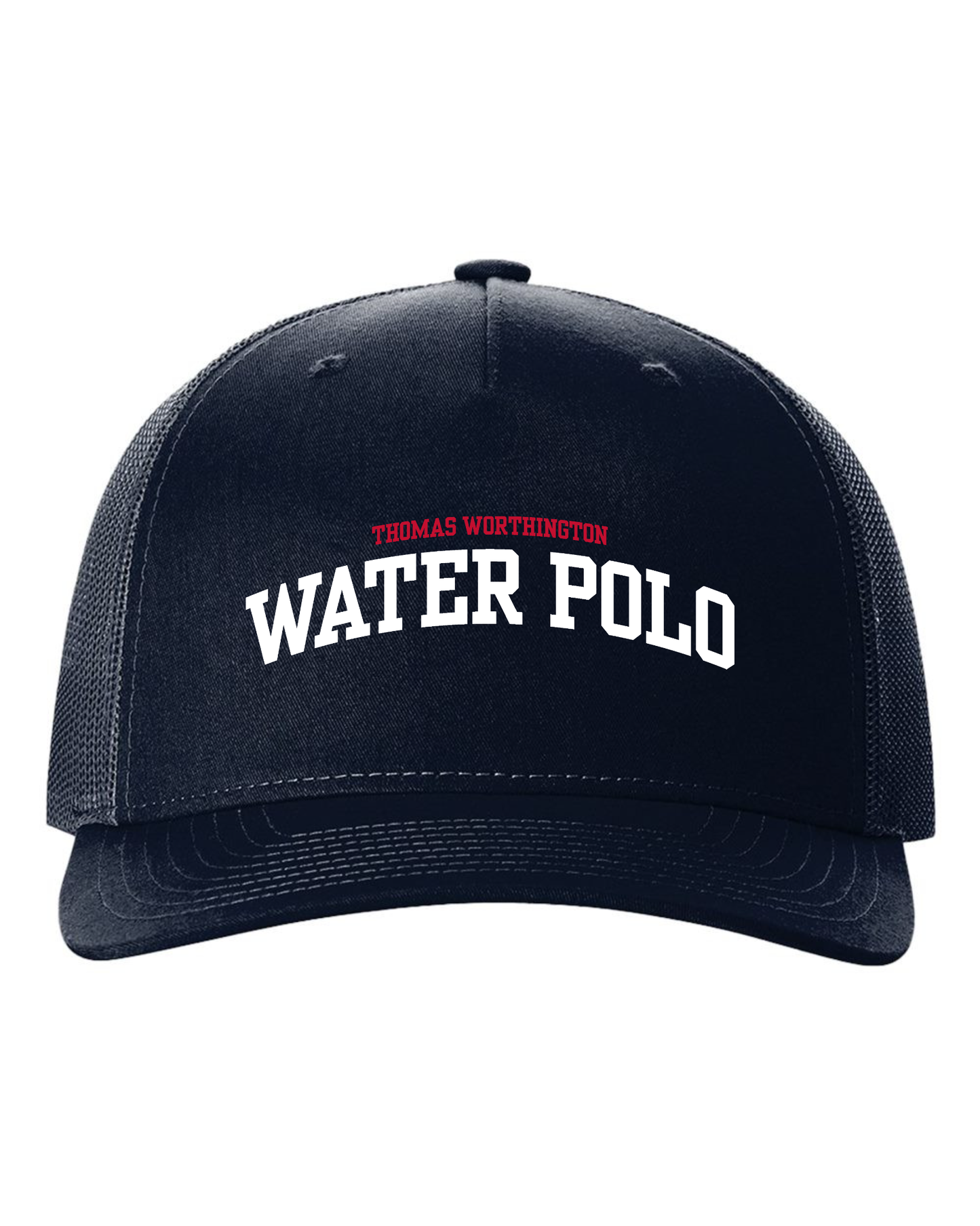 "Thomas Worthington Water Polo" Embroidered Richardson Seamless Snapback Cap