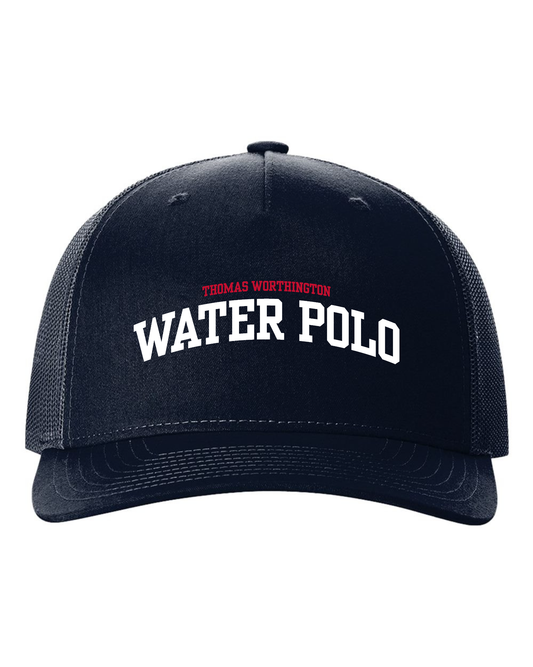 "Thomas Worthington Water Polo" Embroidered Richardson Seamless Snapback Cap