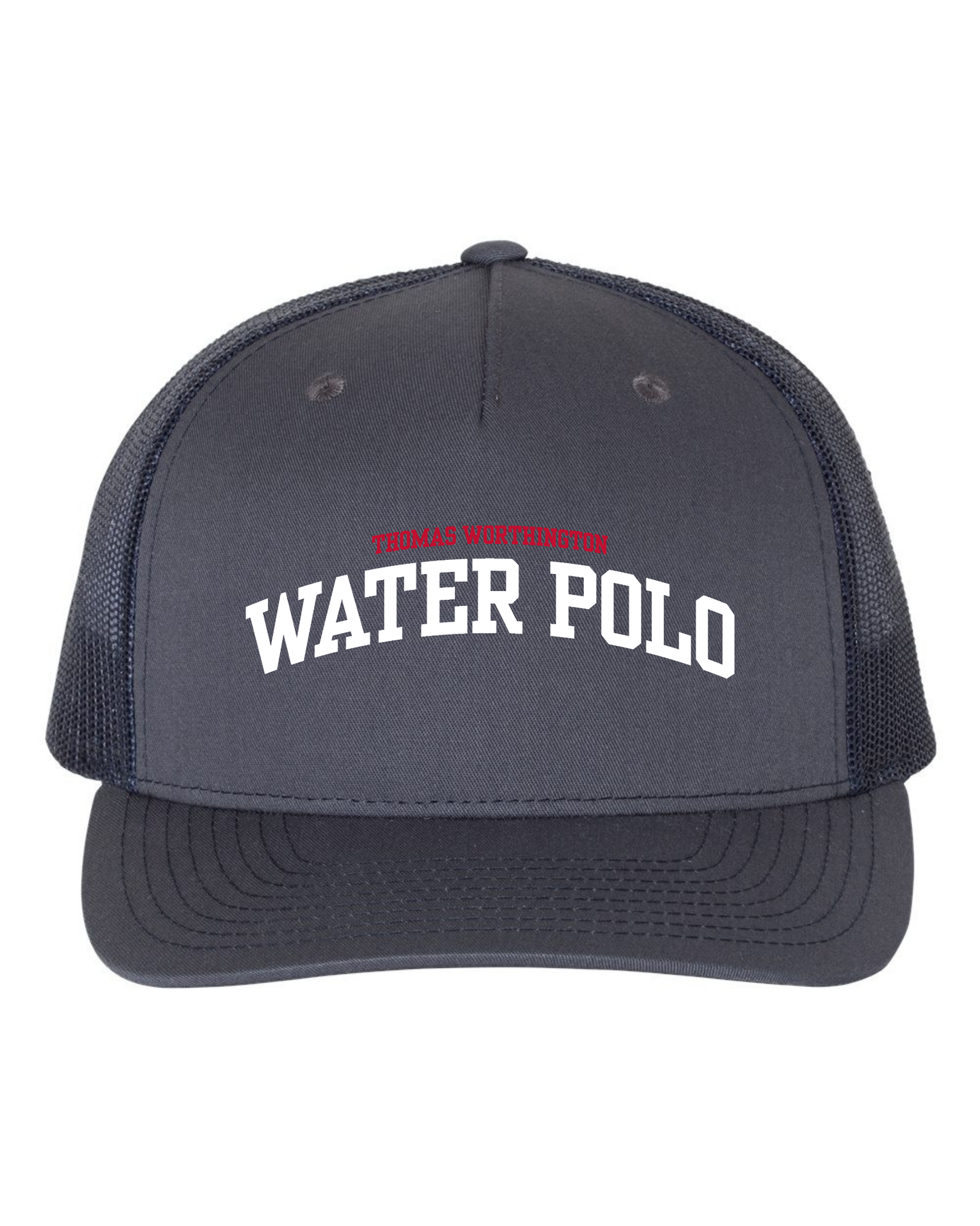"Thomas Worthington Water Polo" Embroidered Richardson Seamless Snapback Cap