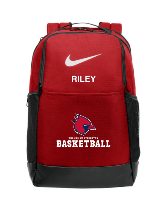 TWHS Girls Basketball Team PERSONALIZED Embroidered Nike Backpack - Varsity92