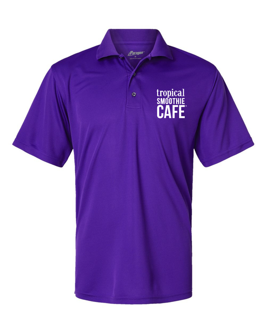 Tropical Smoothie Cafe Men’s Paragon Polo Purple