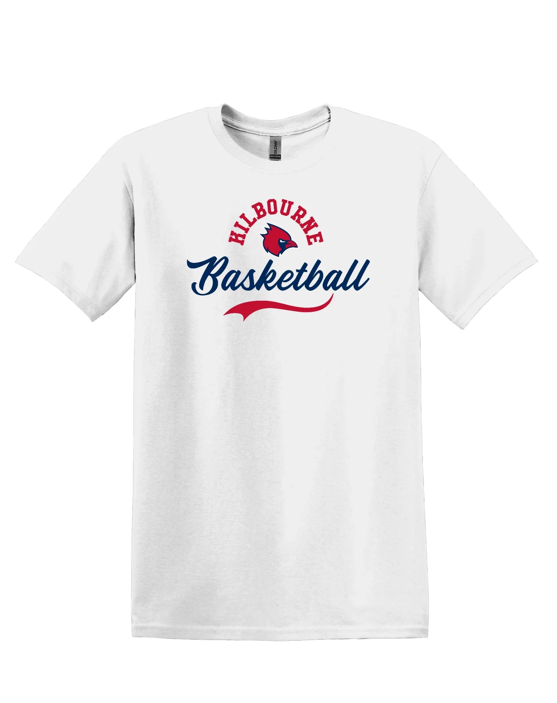 "Kilbourne Basketball" Script Unisex Softstyle Tee - Varsity92
