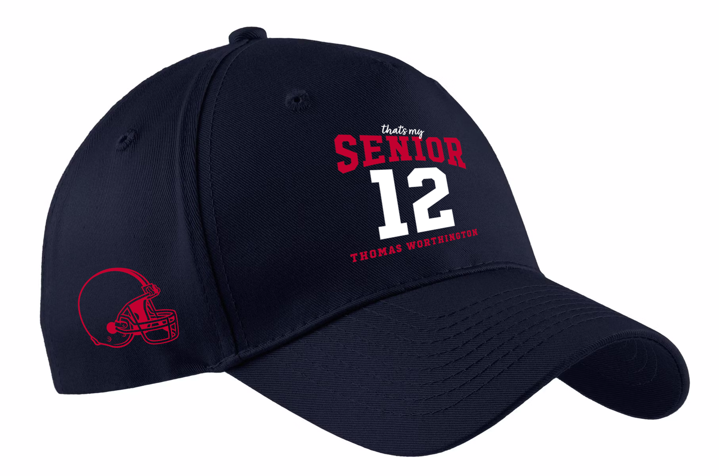 TWHS Football “That’s my Senior" PERSONALIZED Hat