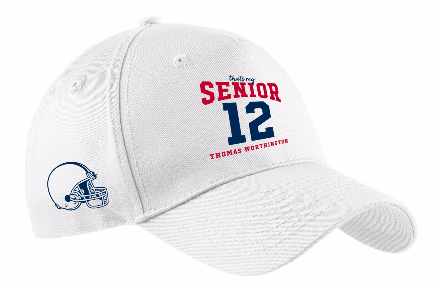 TWHS Football “That’s my Senior" PERSONALIZED Hat