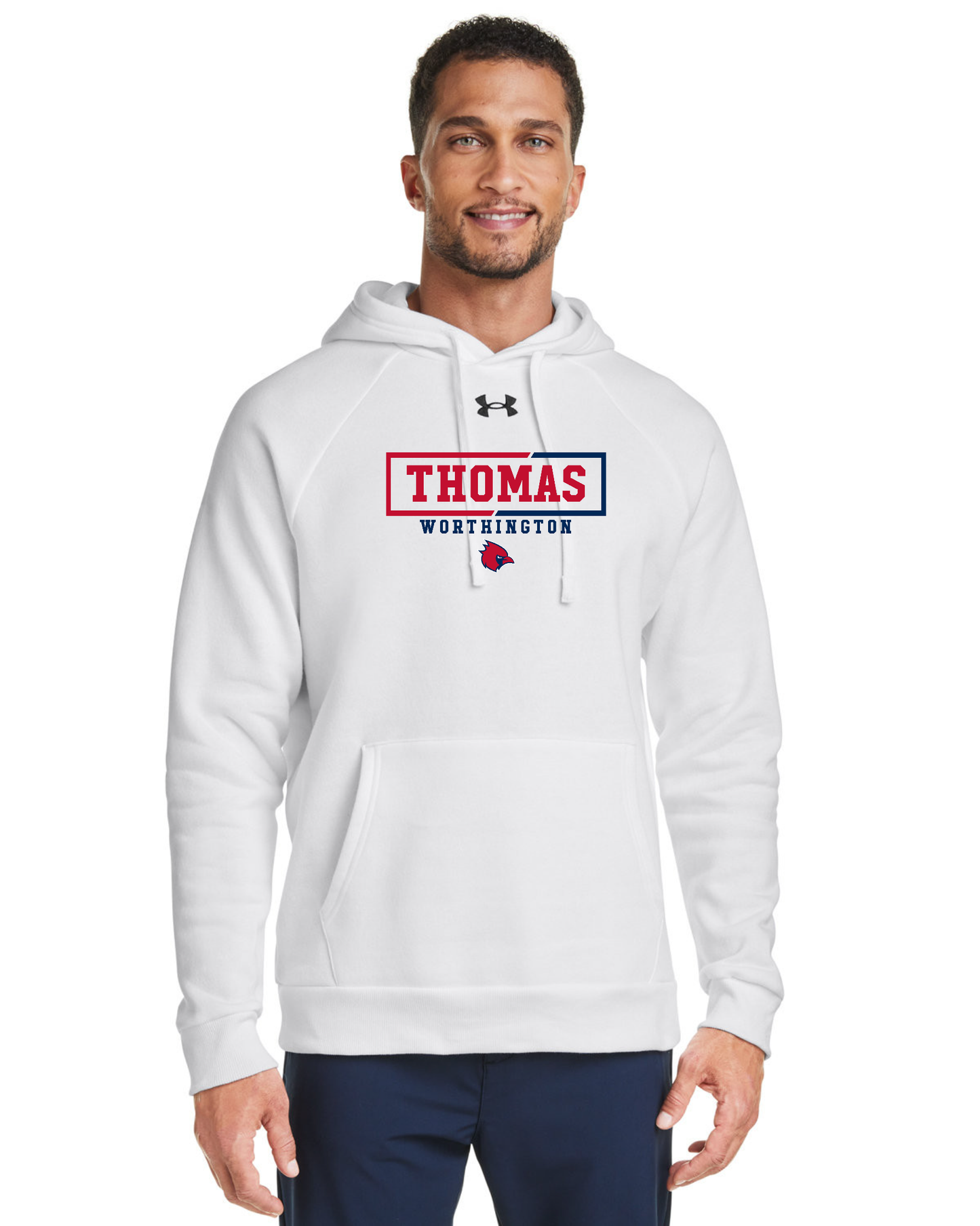 "Thomas Worthington" Under Armour Men's Fleece Hoodie