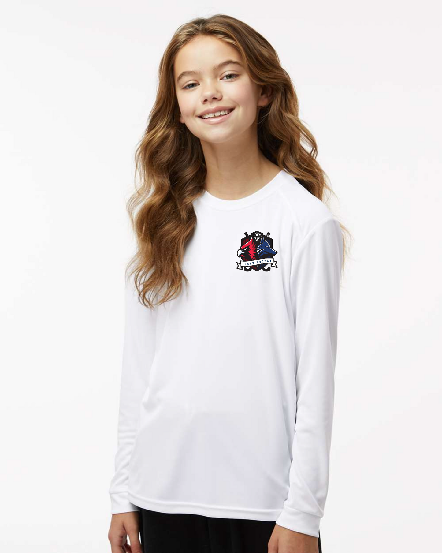 "WYB Field Hockey" PRE-ORDER Performance Long Sleeve Tee (YOUTH & ADULT SIZES)