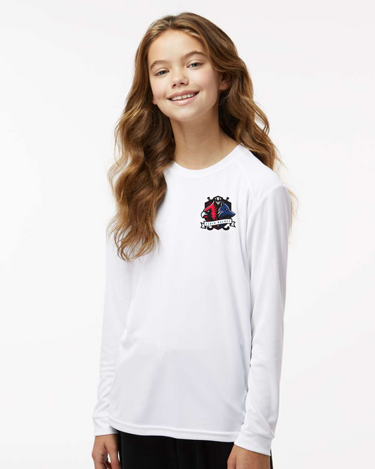 "WYB Field Hockey" PRE-ORDER Performance Long Sleeve Tee (YOUTH & ADULT SIZES)