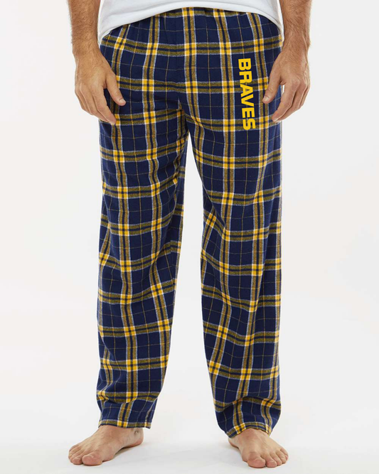 "Braves" Unisex Flannel Lounge Pants