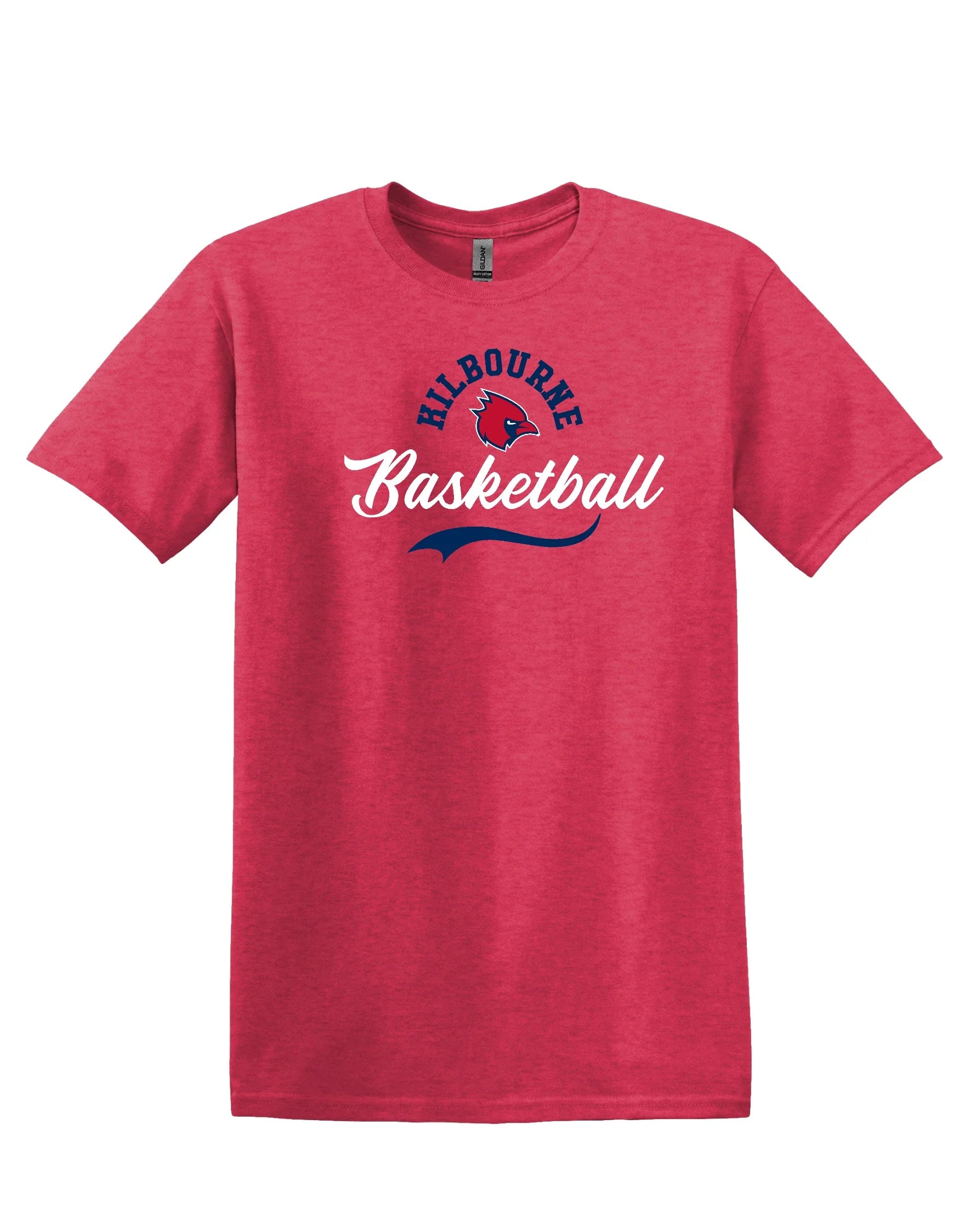 "Kilbourne Basketball" Script Unisex Softstyle Tee - Varsity92