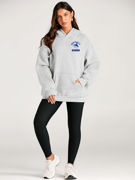 Northwest Swim "TIGERSHARKS" Women's Oversized Hoodie