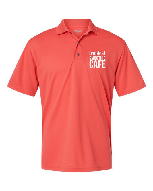 Tropical Smoothie Cafe Men’s Paragon Polo Melon