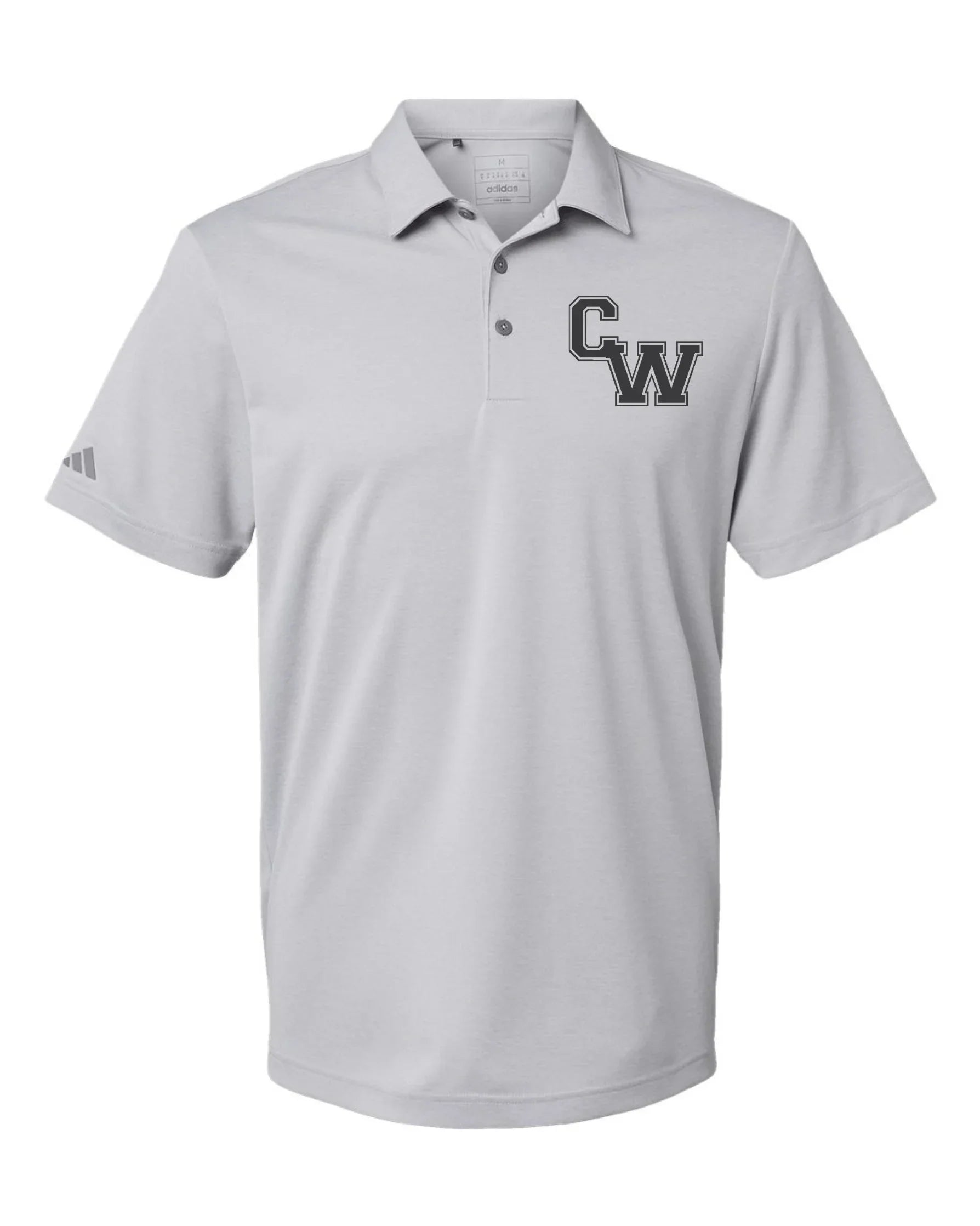 Canal Winchester "CW" Men’s Embroidered Adidas Polo - Varsity92