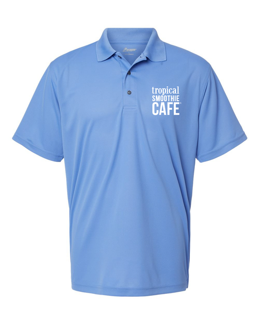 Tropical Smoothie Cafe Men’s Paragon Polo Bimini Blue