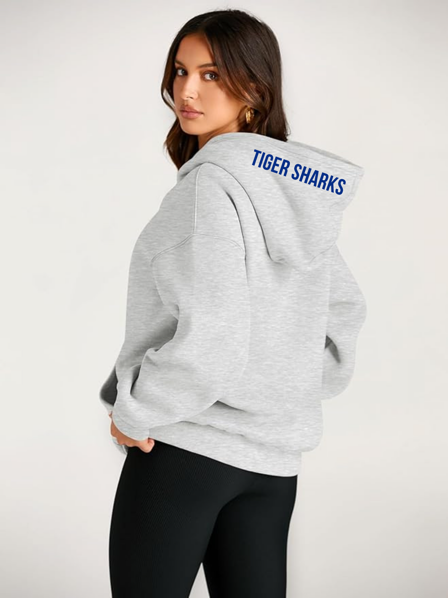 Northwest Swim "TIGERSHARKS" Women's Oversized Hoodie