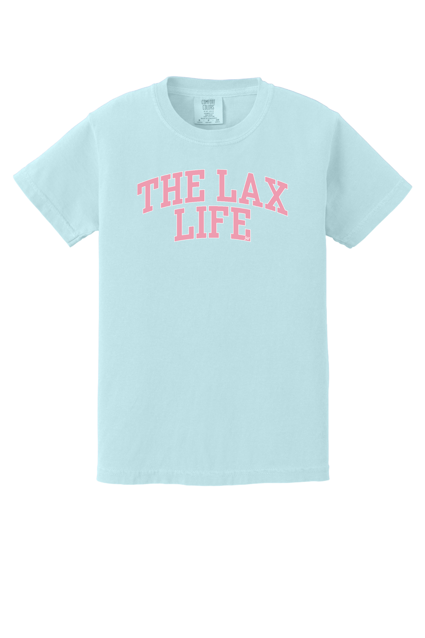 "The Lax Life" Comfort Colors Tee (Youth & Adult Sizes)