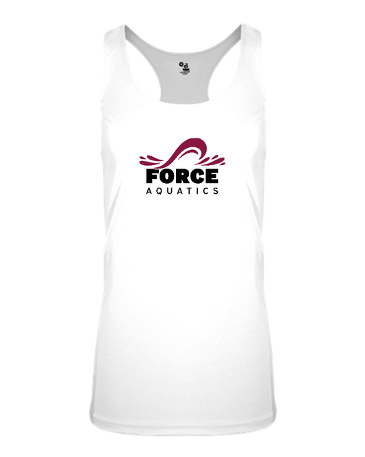 "Force Aquatics" Performance Women's Racerback Tank
