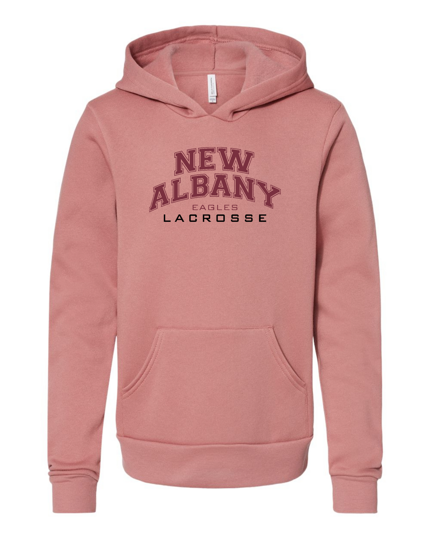 "New Albany Eagles Lacrosse" YOUTH Super Soft Hoodie