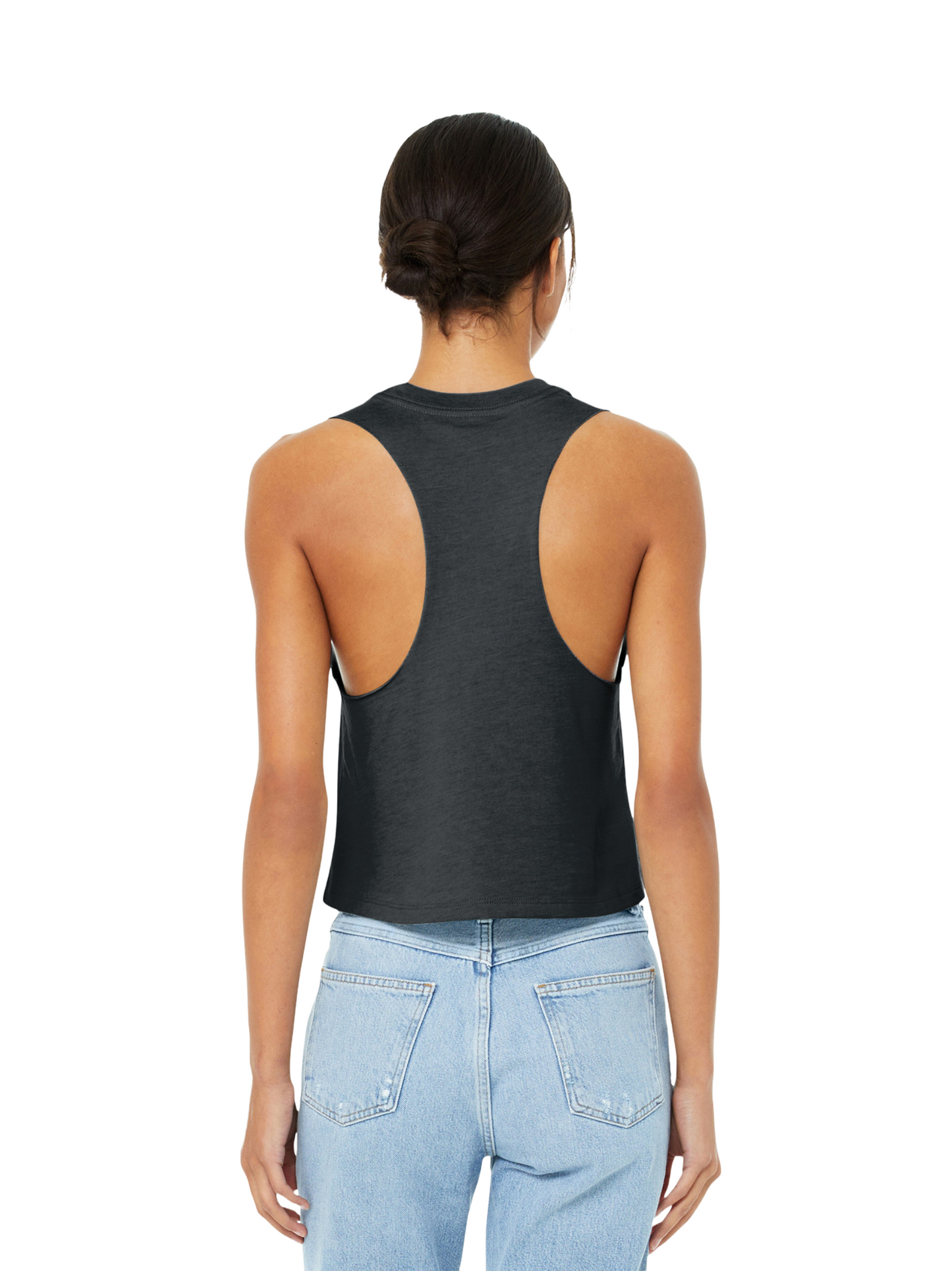 Unfinished Business – Payback Tour Women’s Racerback Cropped Tank
