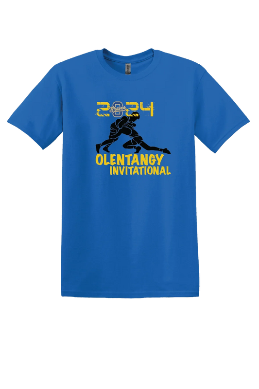 "Olentangy Braves" Wrestling Invitational Gildan Softstyle Tee
