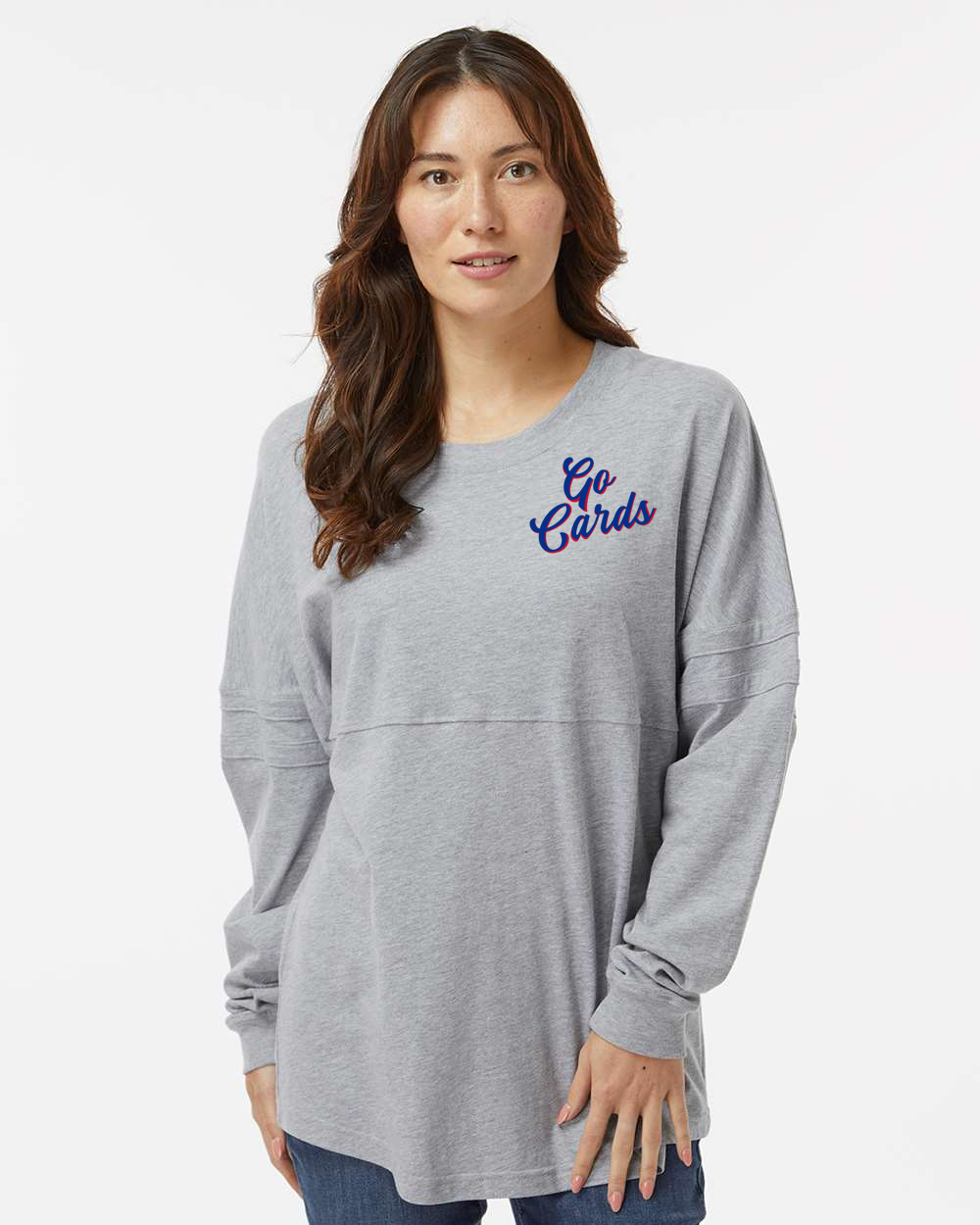 "Go Cards" Women's Boxercraft Relaxed Pullover
