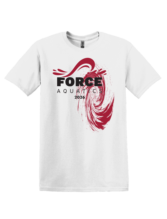 Force Aquatics 2026 Team Tee (Adult + Youth Sizes)