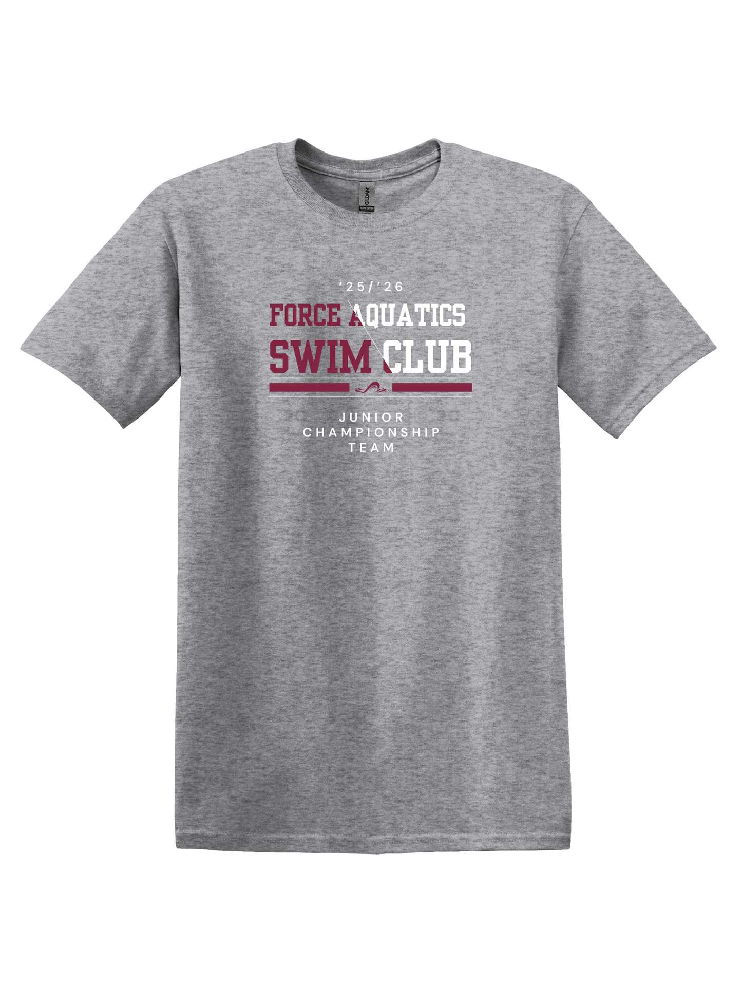 PREORDER – Force Aquatics Junior Championship Team, Unisex Softstyle Tee
