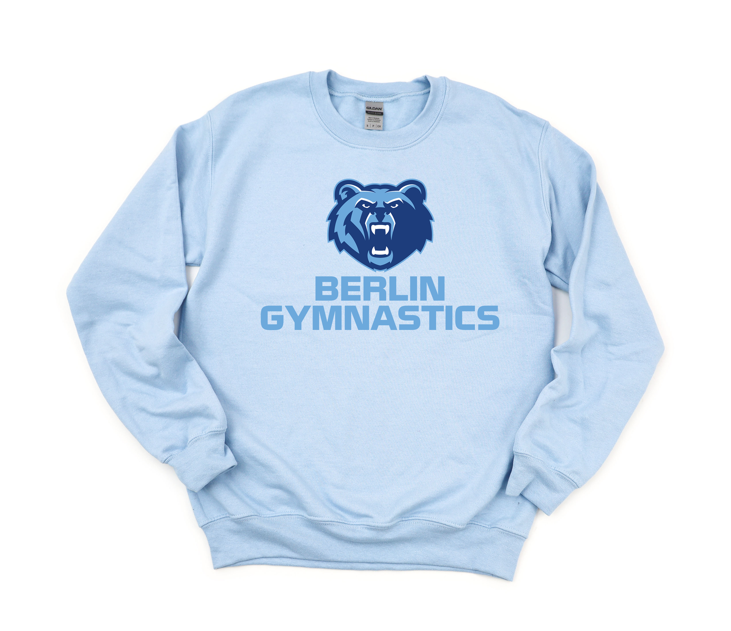 "Berlin Gymnastics" Gildan Unisex Heavy Blend Crew Sweatshirt (Youth Sizes Available)