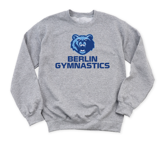 "Berlin Gymnastics" Gildan Unisex Heavy Blend Crew Sweatshirt (Youth Sizes Available)