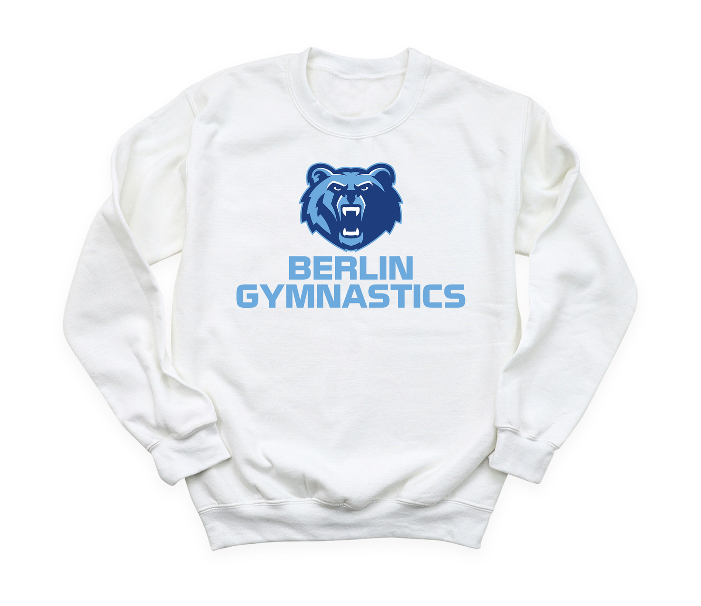 "Berlin Gymnastics" Gildan Unisex Heavy Blend Crew Sweatshirt (Youth Sizes Available)