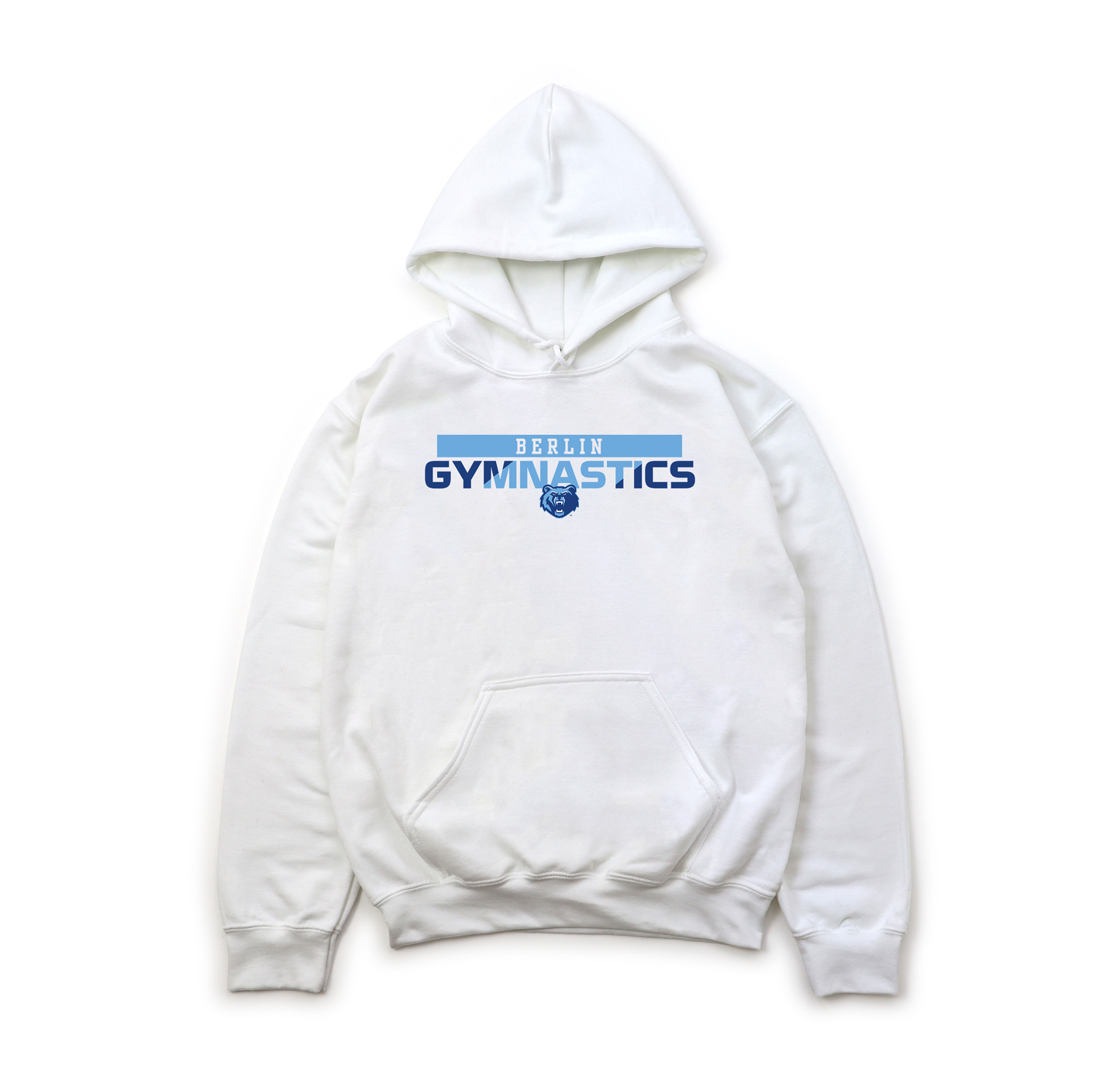 "Berlin Gymnastics" Gildan Comfort Unisex Heavy Blend Hoodie Sweatshirt