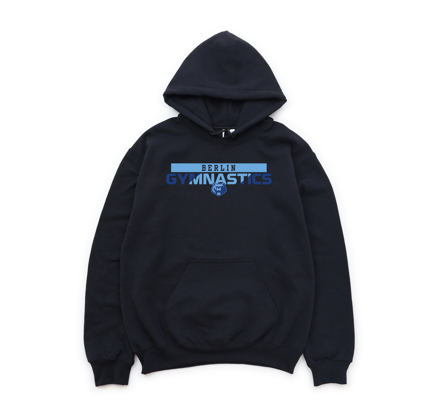 "Berlin Gymnastics" Gildan Comfort Unisex Heavy Blend Hoodie Sweatshirt